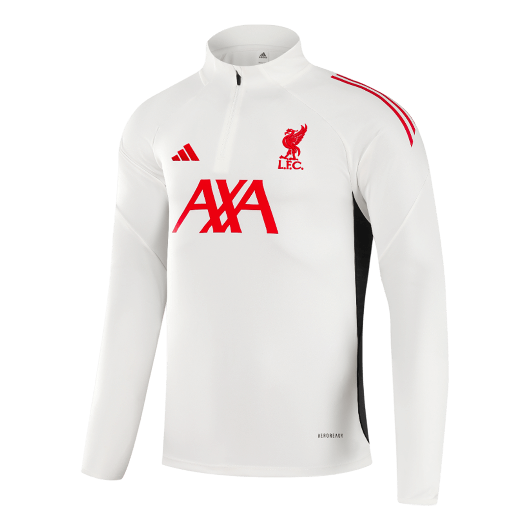 Liverpool 1/4 Zip Tracksuit 2025/26 White