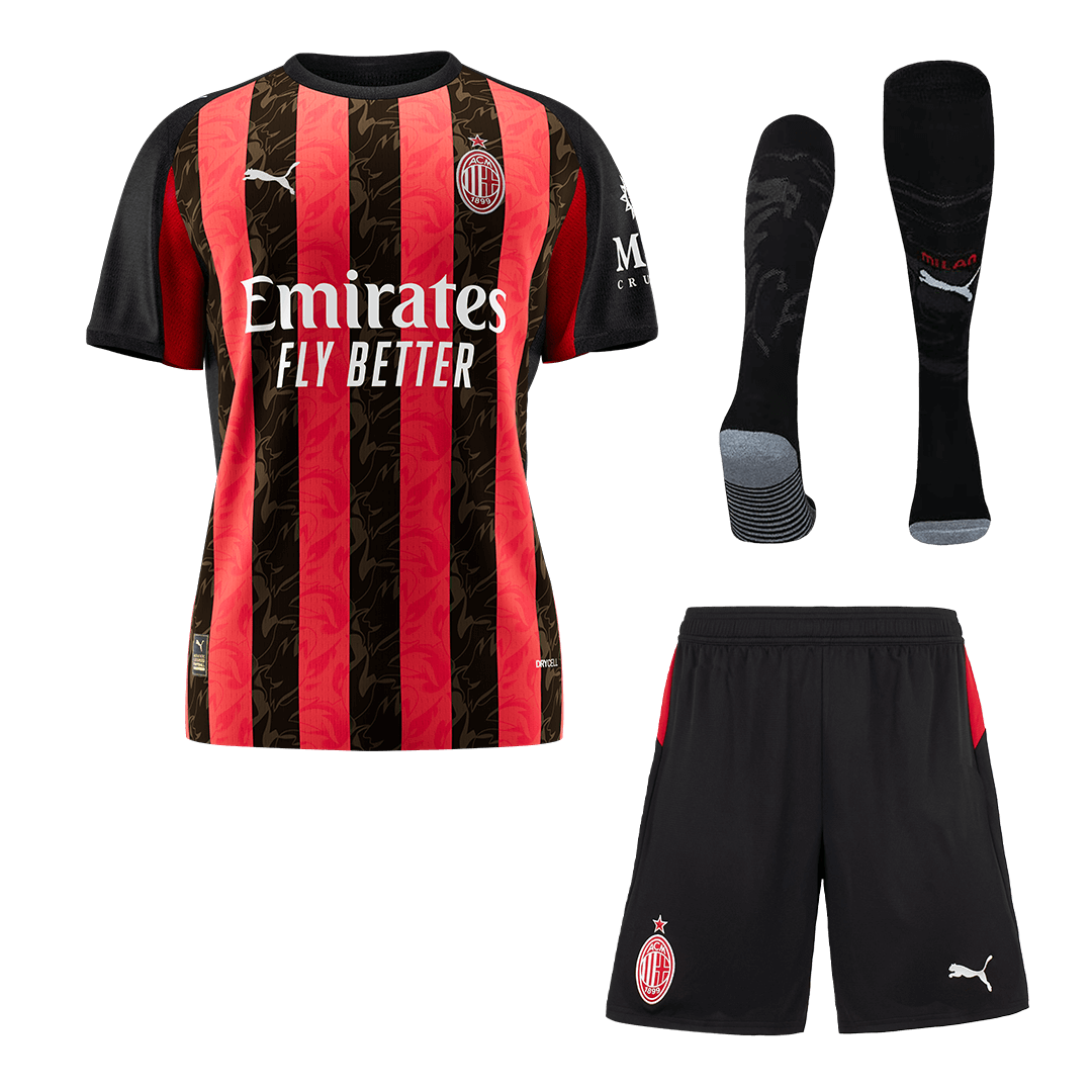 AC Milan Home Jerseys Full Kit 2025/26