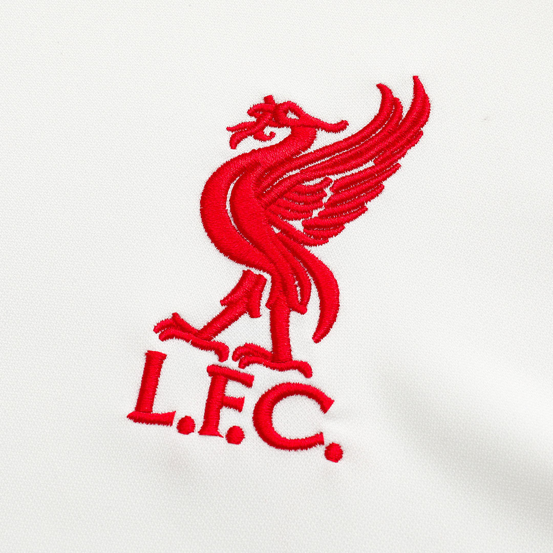 Liverpool 1/4 Zip Tracksuit 2025/26 Kids White