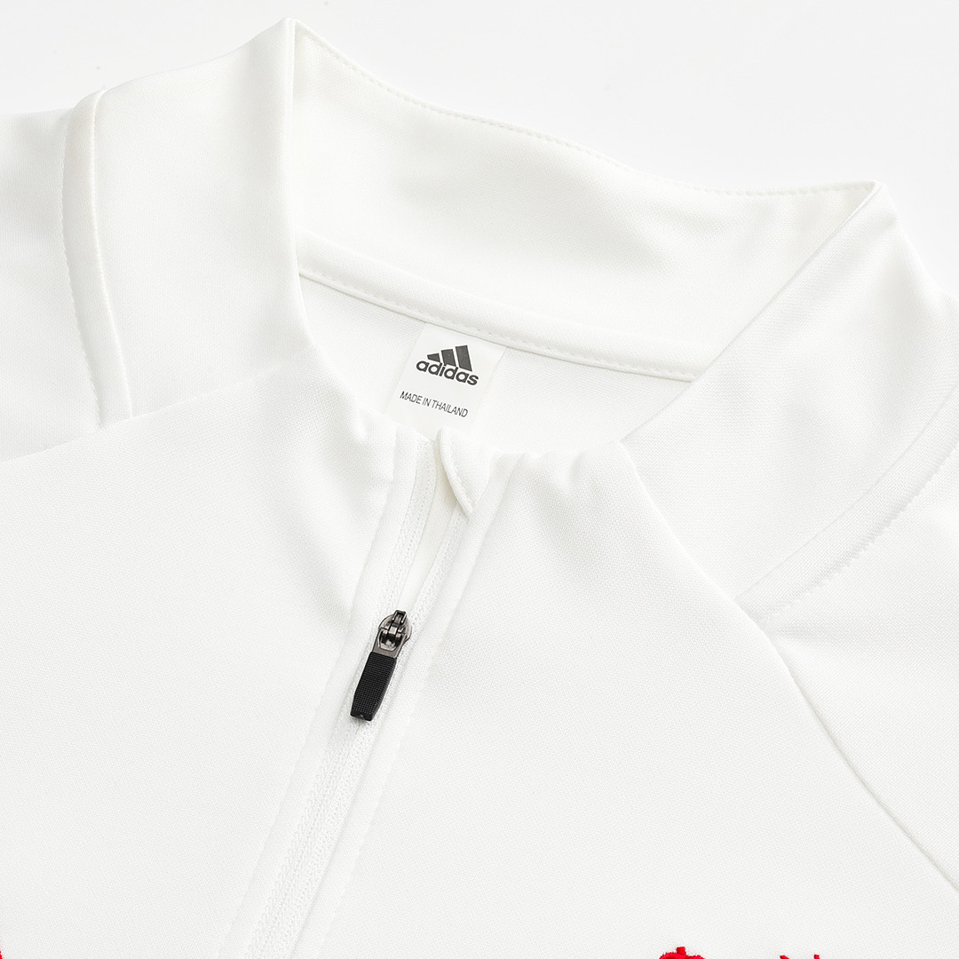 Liverpool 1/4 Zip Tracksuit 2025/26 Kids White