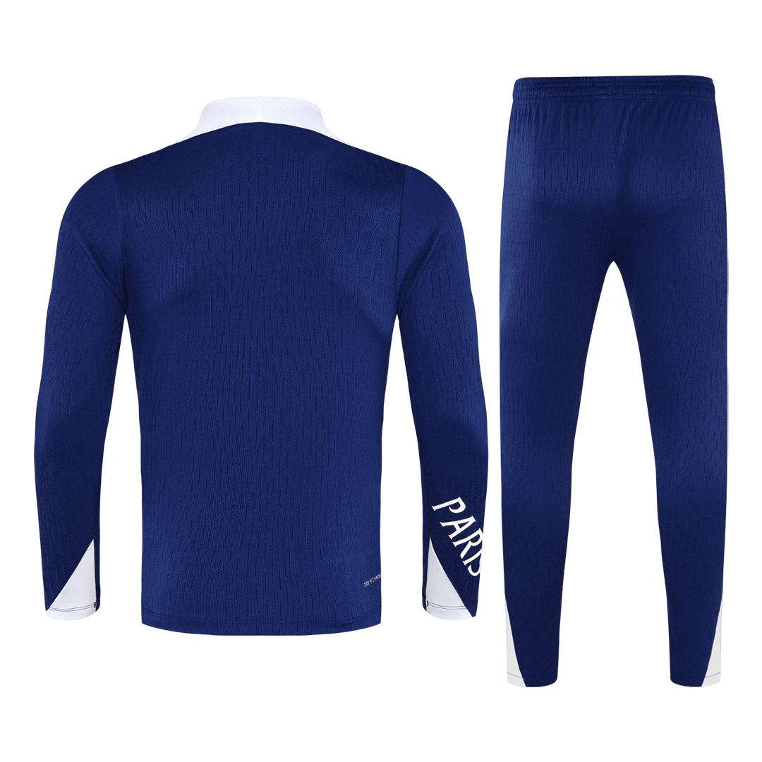 PSG 1/4 Zip Tracksuit 2025/26 Kids Navy