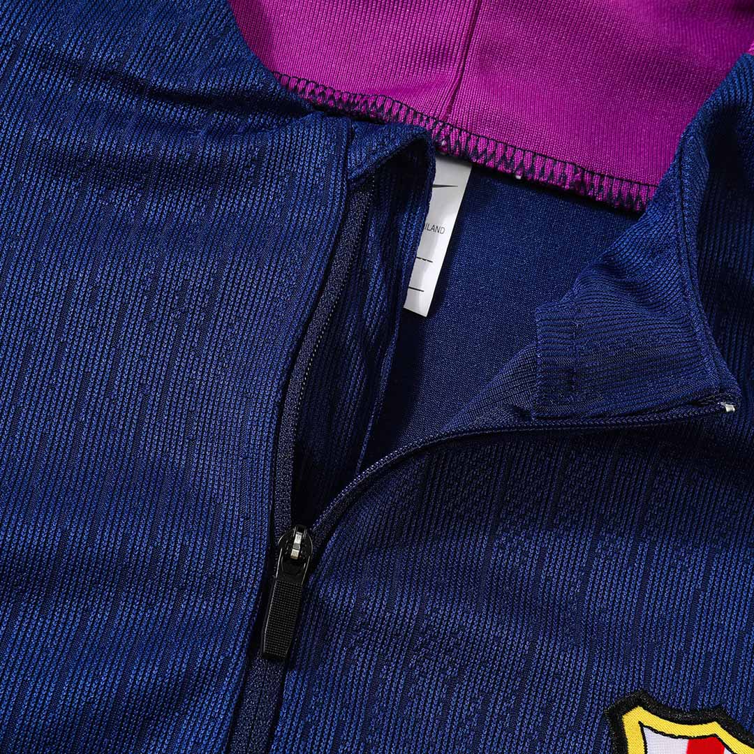 Barcelona 1/4 Zip Tracksuit 2025/26 Navy