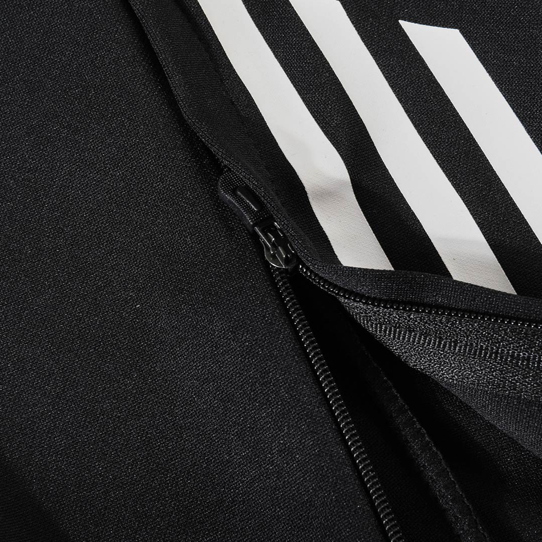 Real Madrid 1/4 Zip Tracksuit 2025/26 Kids Black