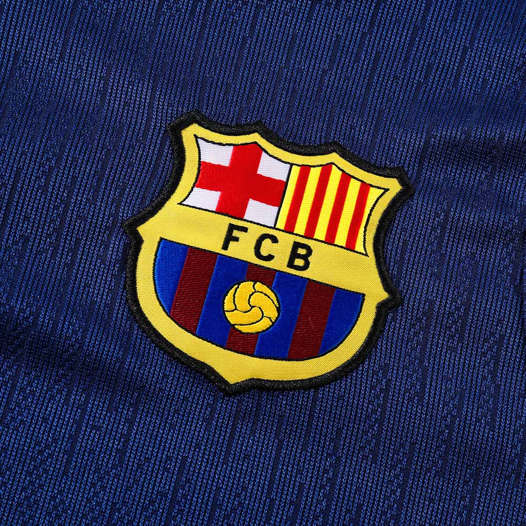 Barcelona 1/4 Zip Tracksuit 2025/26 Navy