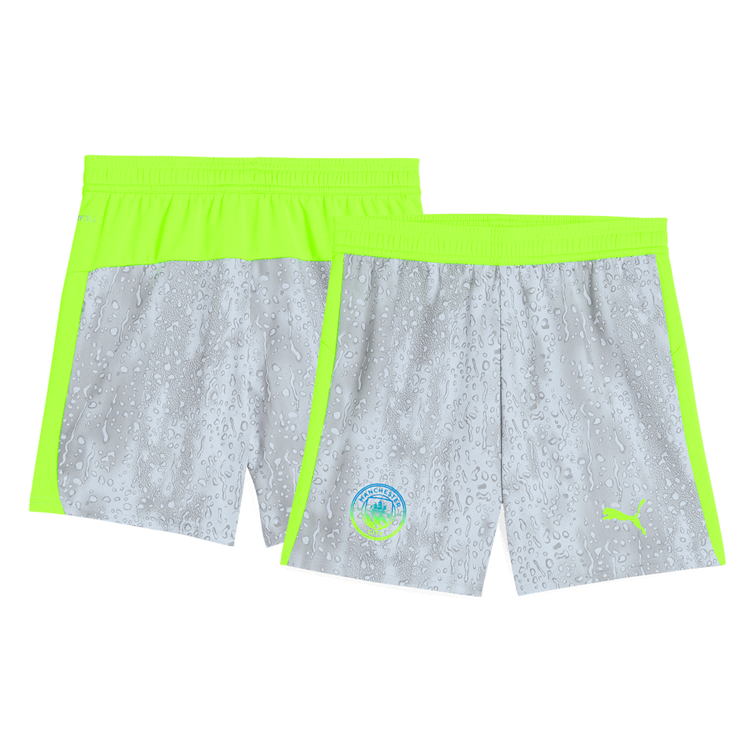Manchester City Third Away Soccer Shorts 2025/26