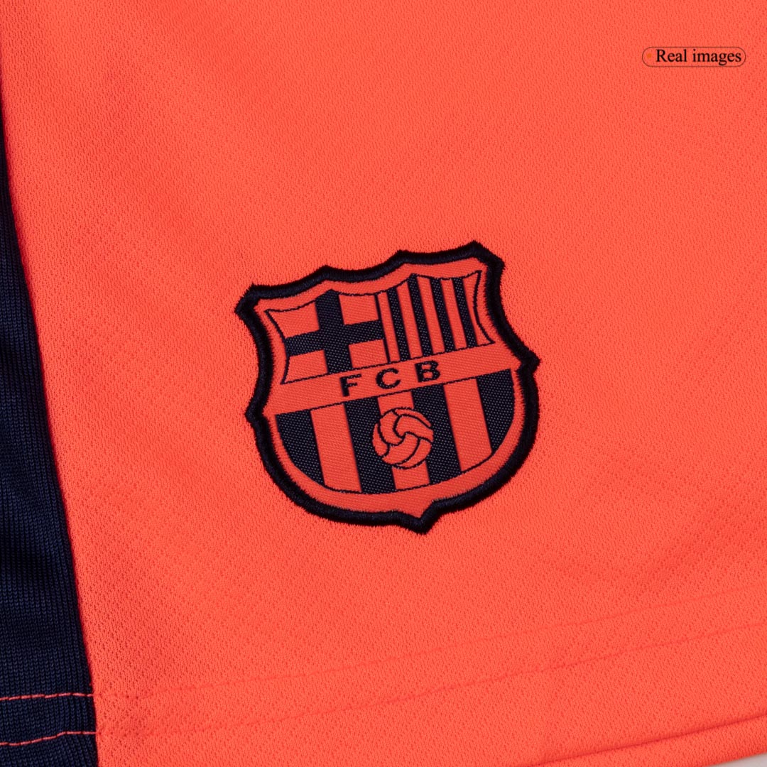 Barcelona Third Away Kids Soccer Jerseys Kit 2025/26